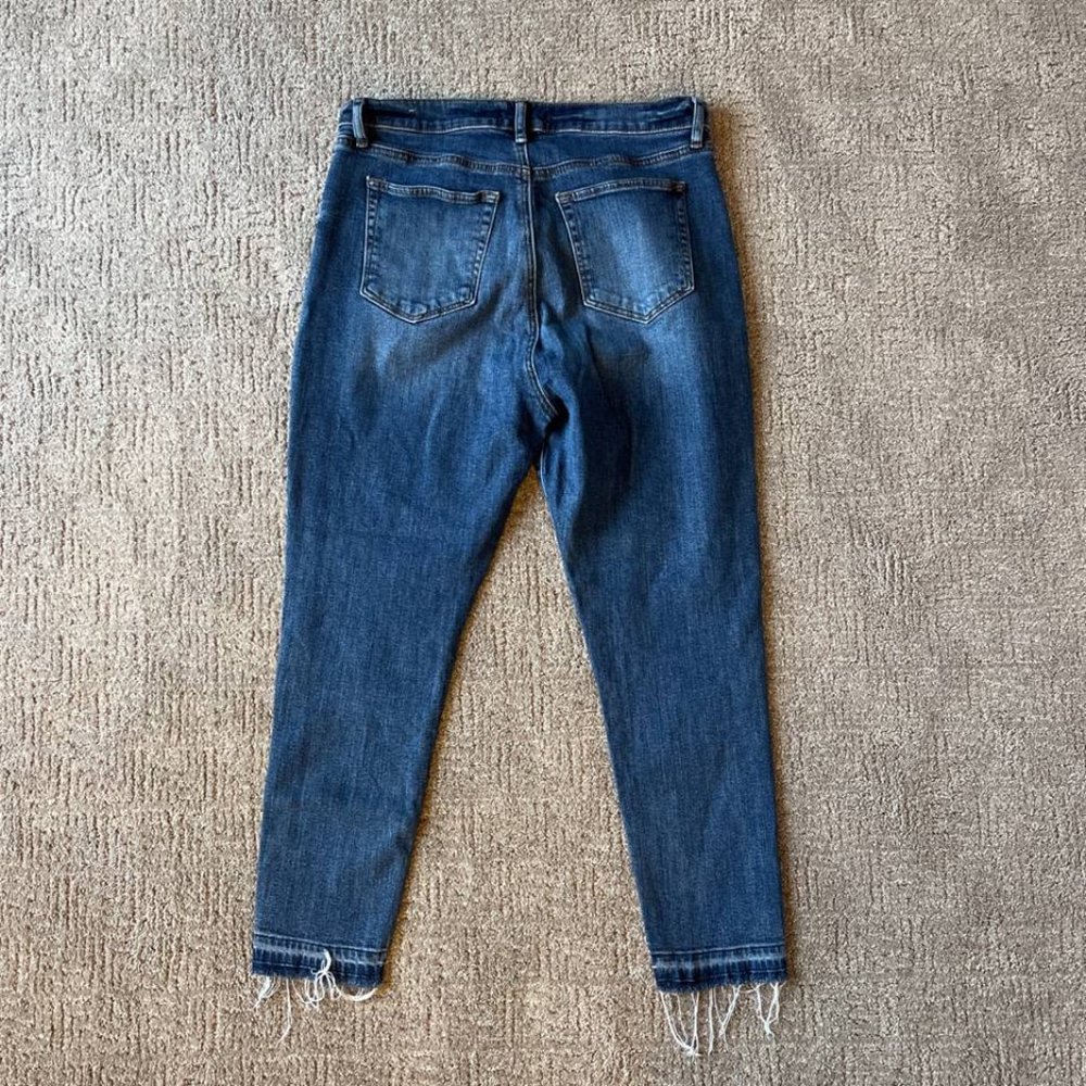 LOFT Women's Skinny Jeans - Dark Blue - Picture 2 of 5